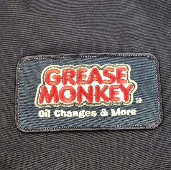 Cintas Men's Navy Blue Bomber Jacket 2 Patches Workcore Lined Filled Soft, sz LG - Picture 13 of 15